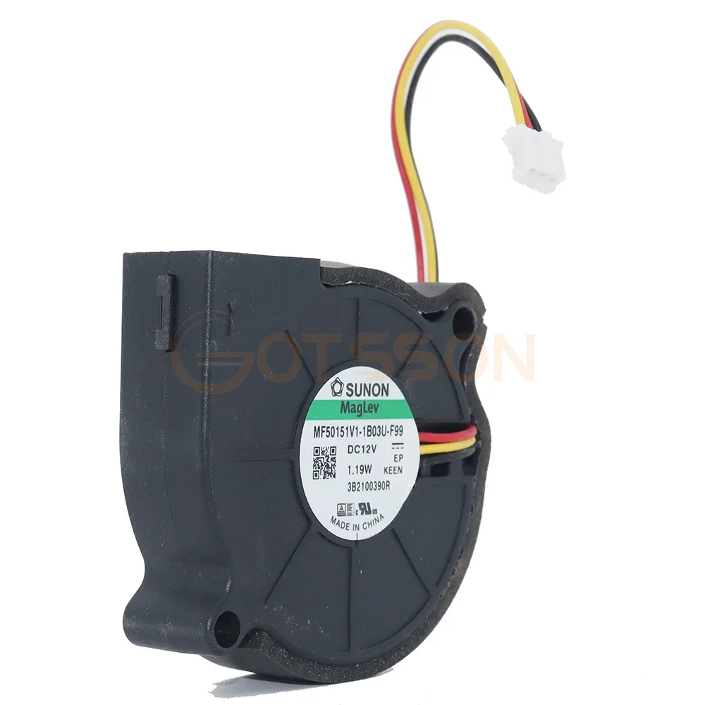Para sunon MF50151V1-1B03U-F99 5015 máquina de soplado DC12V 1,19 W 3 cables 5 cm ventilador 5000 RPM - imagen 3