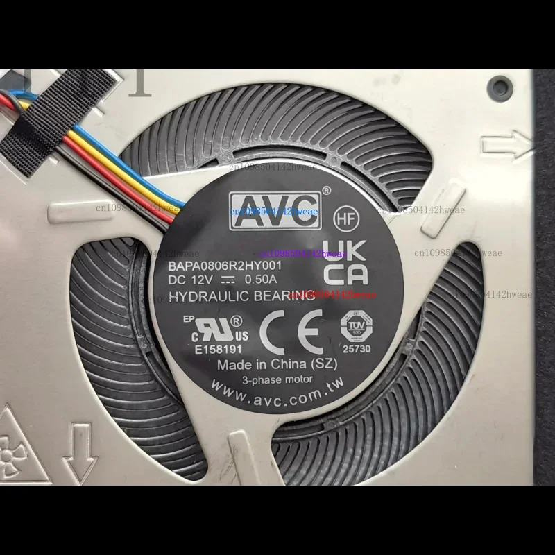 Ventilador de refrigeración de CPU para portátil ASUS Vivobook OLED S 14x S5402Z K3402ZA M5402 S15 M3502 16X M5602Q para AVC BAPA0806R2HY001 - imagen 3