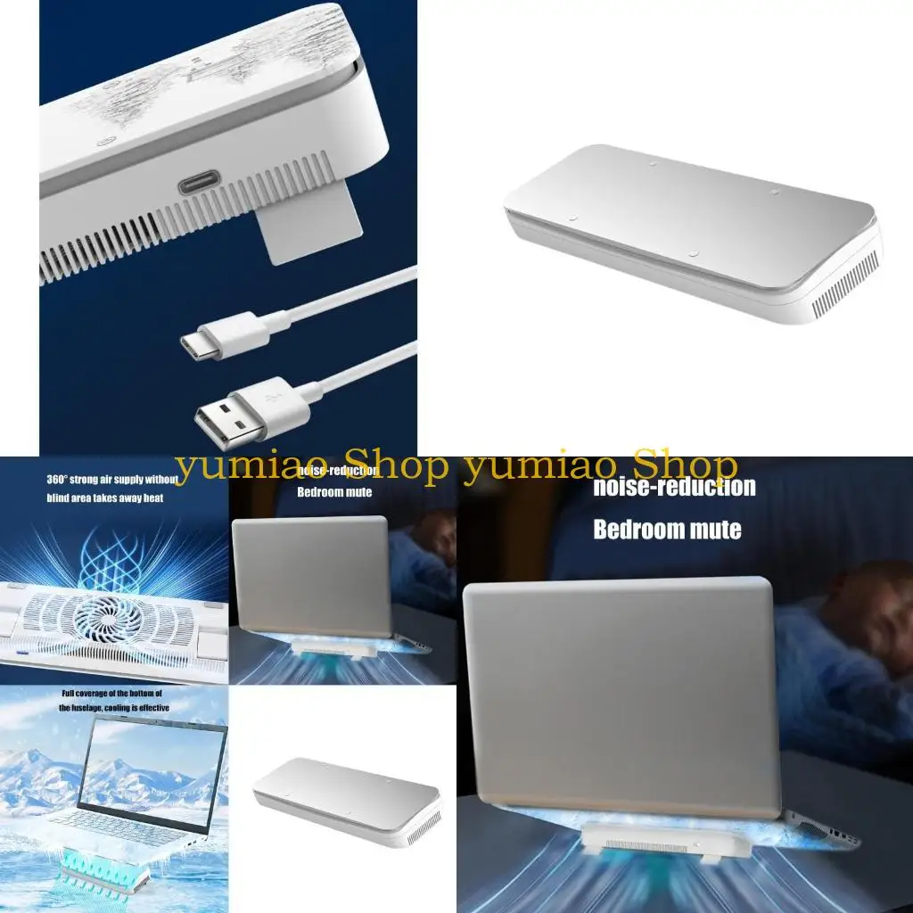 587B Gaming Cofrolders Coolers Semiconductor Stand Notebook Pad, almohadilla enfriamiento ajustable para reemplazo