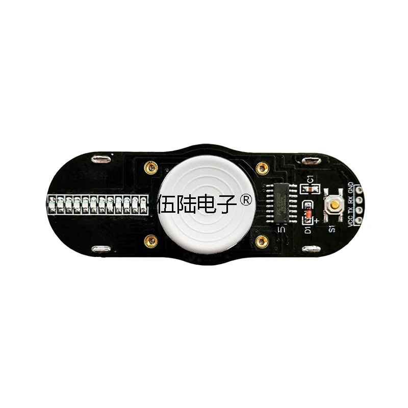 Giroscopio giratorio LED con punta de dedo, Kit electrónico de bricolaje, SMD, divertido, soldadura, práctica, piezas sueltas - imagen 2