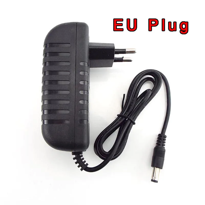 Adaptador de cargador de 12V, 3A, 5,5mm x 2,5mm, CA a CC, 100V-240V, convertidor de fuente de alimentación para cámara CCTV, lámpara de tira LED A7 - imagen 3