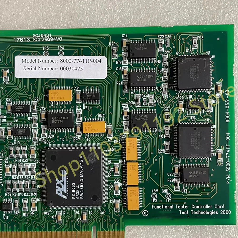 Controlador de probador funcional de tarjeta de escaneo de límite 8000-77411F-004