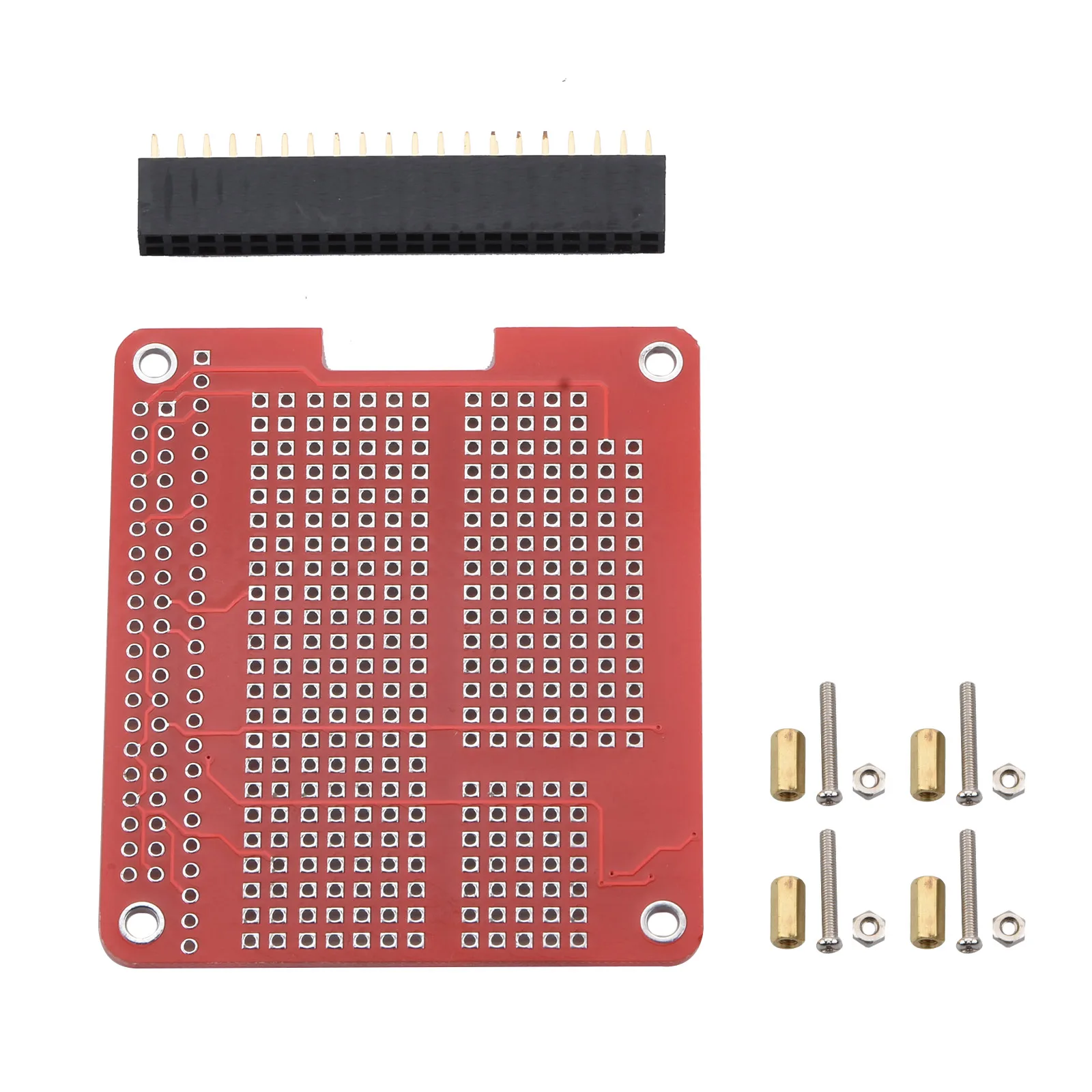 Placa de extensión GPIO de 40 pines, protector de sombrero Proto DIY para Raspberry Pi 3B/3B +/4B para Orange Pi, etc. - imagen 5