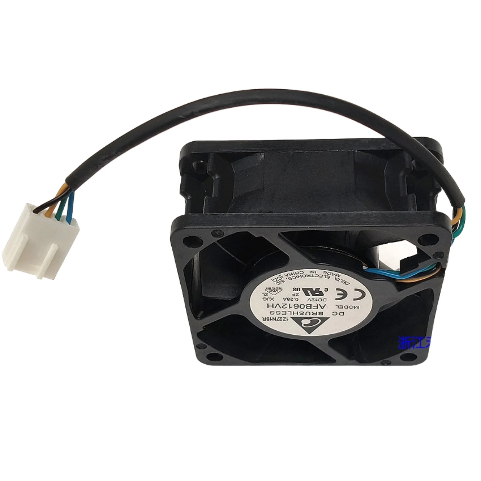 Ventilador 6025 de 60 mm para Delta AFB0612VH 6025 6 CM DC 12 V Ventilador de enfriamiento PWM con doble rodamiento de bolas, 5200 RPM - imagen 3