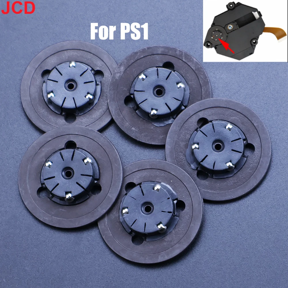 Replacement Spindle Hub CD Holder Repair Parts For PS1 PSX Laser Head Lens Ceramic Motor Cap Spindle Hub Turntable Gaming Replac