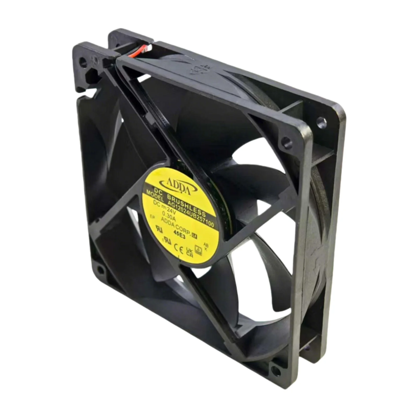 Nuevo para ADDA AG12024UB257100 24V DC 0.30A 120mm ventilador 12025 3600RPM ventilador de refrigeración inversor doble rodamiento de bolas 106CFM alto flujo de aire - imagen 3