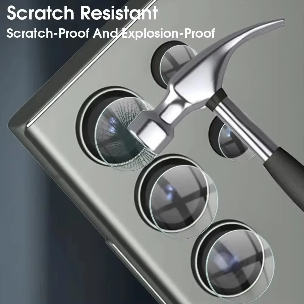 Protector de lente de cámara 3D para Samsung Galaxy S25 Ultra Plus S25Ultra, cubierta completa trasera, accesorios de protección de vidrio templado para cámara - imagen 5