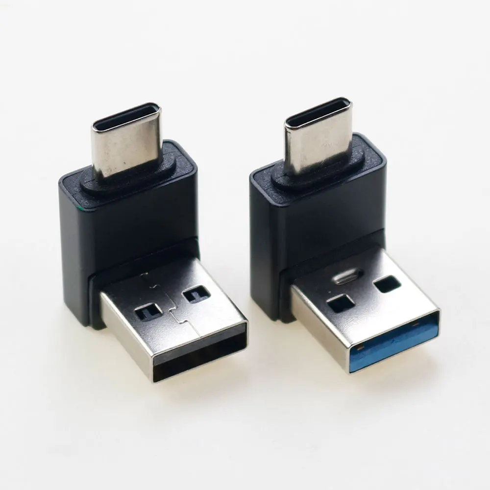 Adaptador USB A USB C macho tipo C, transferencia de datos de carga rápida para sincronización de datos, Conector de disco U portátil, 10Gbps, 1 piezas - imagen 3
