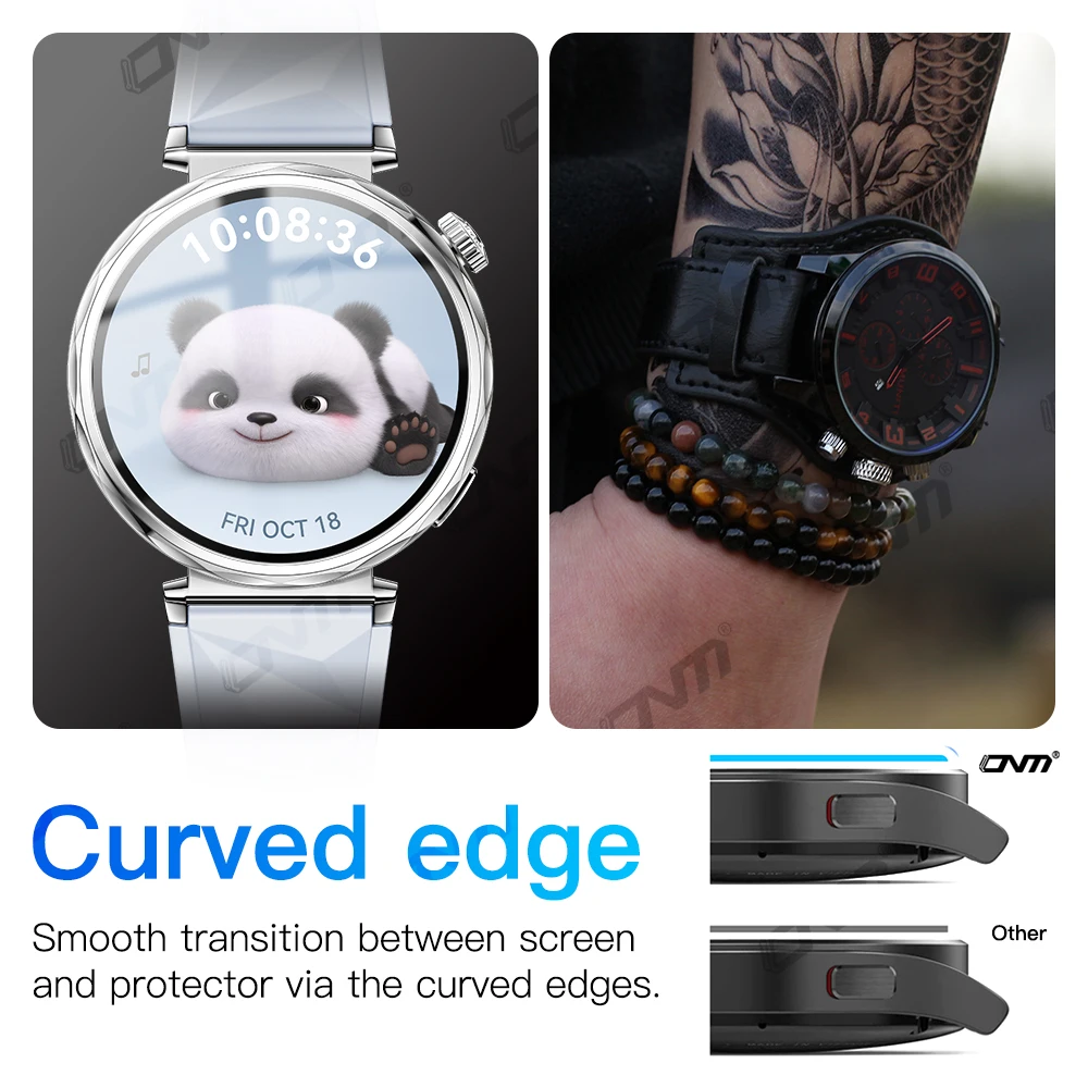 Vidrio templado 9H para Huawei Watch GT 5 Pro 46mm 42mm 41mm Protector de pantalla película antiarañazos de vidrio templado para accesorios GT5 - imagen 5