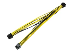 Cable Divisor 8-Pin Hembra a 2 Macho para Servidor PC
