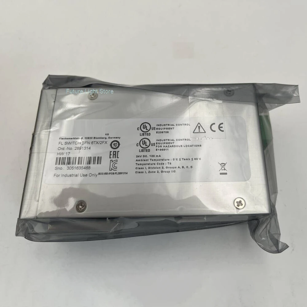 Conmutador Ethernet industrial 2891314   Para interruptor Phoenix FL SFN 6TX/2FX- 2891314 - imagen 2