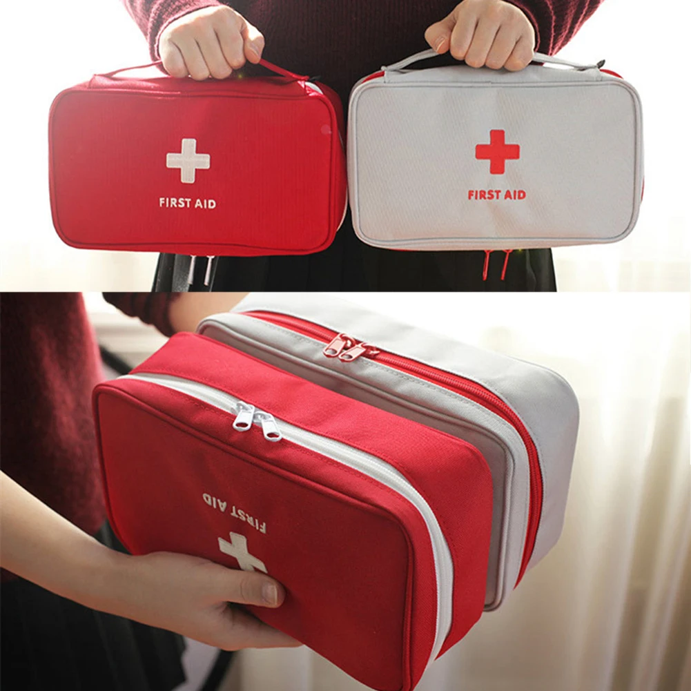 Kit de emergencia médica 900D Oxford, compartimento para prevención de epidemias con asa, impermeable, gran capacidad para viajes de Camping - imagen 4