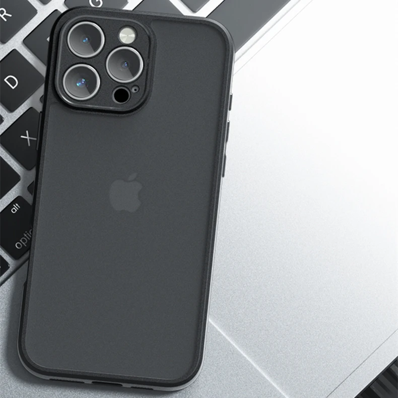 Funda esmerilada para iphone 16 Pro Max, carcasa dura mate a prueba de golpes, parachoques trasero para iphone 16 Pro Max - imagen 3