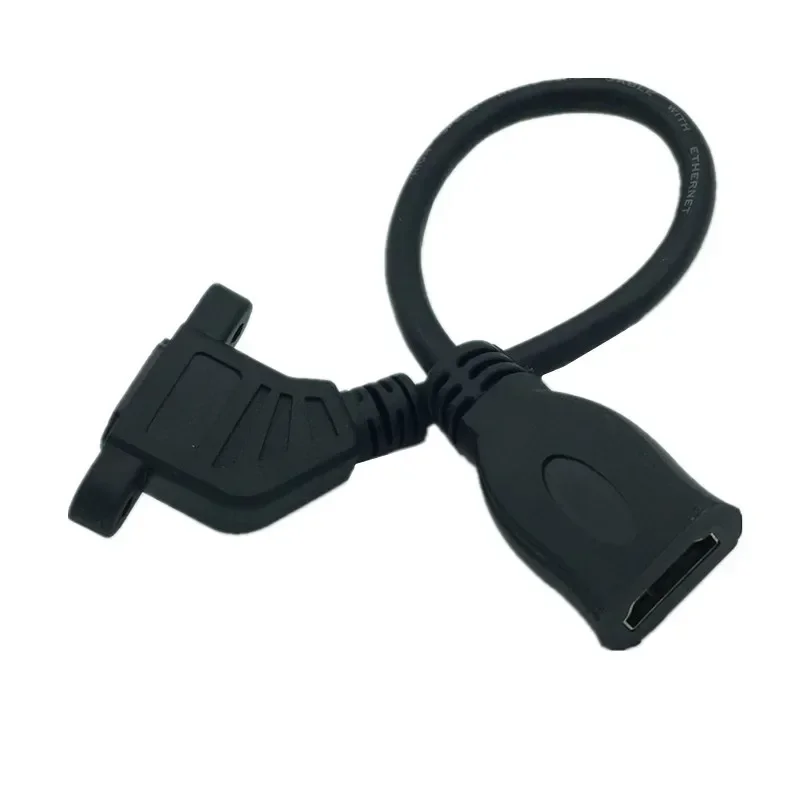 Cable chapado en oro de extensión de montaje en Panel hembra a hembra compatible con HDMI 1,4 V/1080P - imagen 5