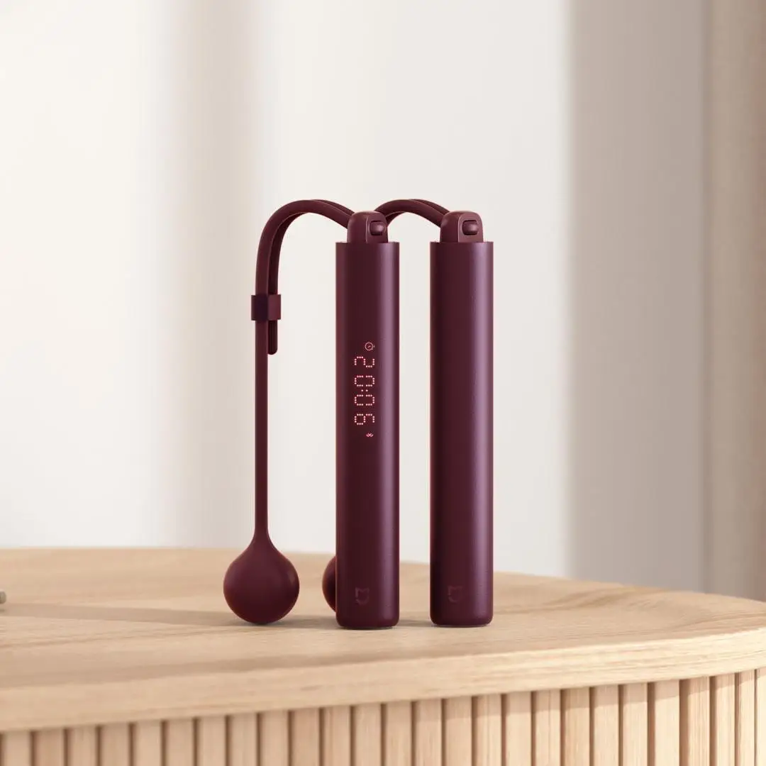 Xiaomi Mijia-cuerda para saltar inteligente, contador Digital Mi Fit, Control por aplicación, cálculo de calorías, cuerda para saltar, equipo deportivo para Fitness - imagen 5