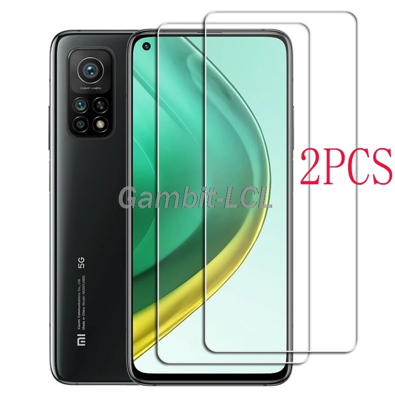 Película protectora de vidrio templado para Xiaomi Mi 10T Pro 5G, Protector de pantalla para teléfono, 6,67 pulgadas