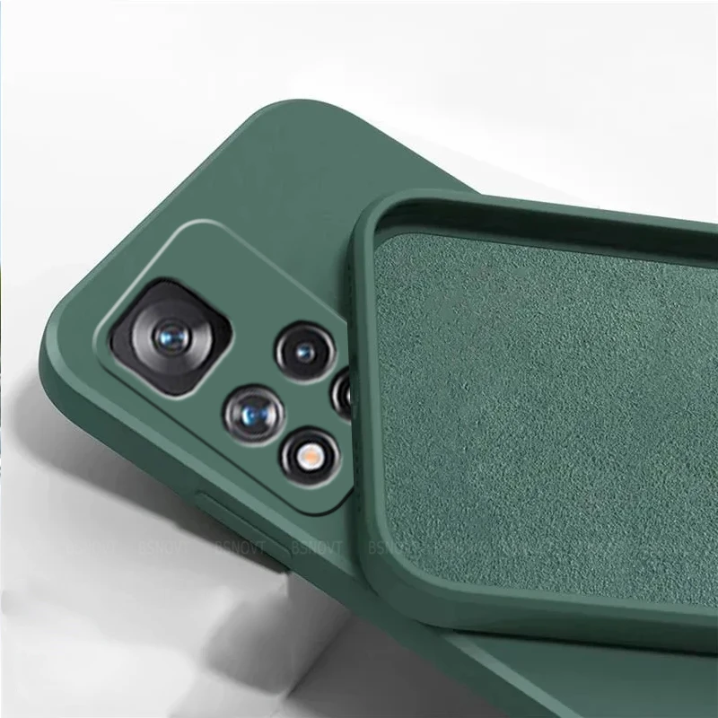Para Redmi Note 11 Pro Plus funda Xiaomi Redmi Note 11 Pro Plus Capas silicona líquida Original Fundas Redmi Note 11 Pro Plus - imagen 4