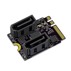 Tarjeta M.2 a SATA 3.0 - Adaptador WiFi M.2 a SATA sin controladores