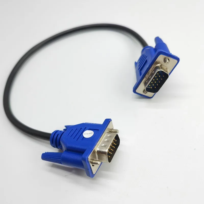 Cable VGA Macho a Macho 15 Pines – 30 cm Azul - imagen 2