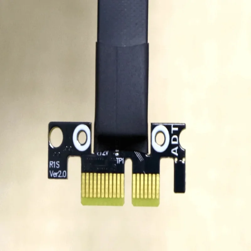 Cable de extensión de tarjeta gráfica PCIe3.0 no USB, adaptador de velocidad completa, convertidor elevador, ADT, X1 A X16 A - imagen 4