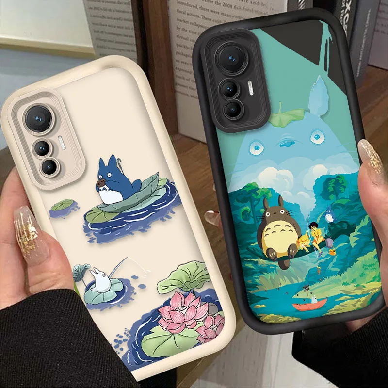 Funda T-TotoroS de dibujos animados para Xiaomi 14T 13T 11T 12T 13 12 11 Lite 5G NE POCO X6 X5 F6 F5 F3 X4 GT X3 NFC M5S M6 Pro 4G - imagen 2
