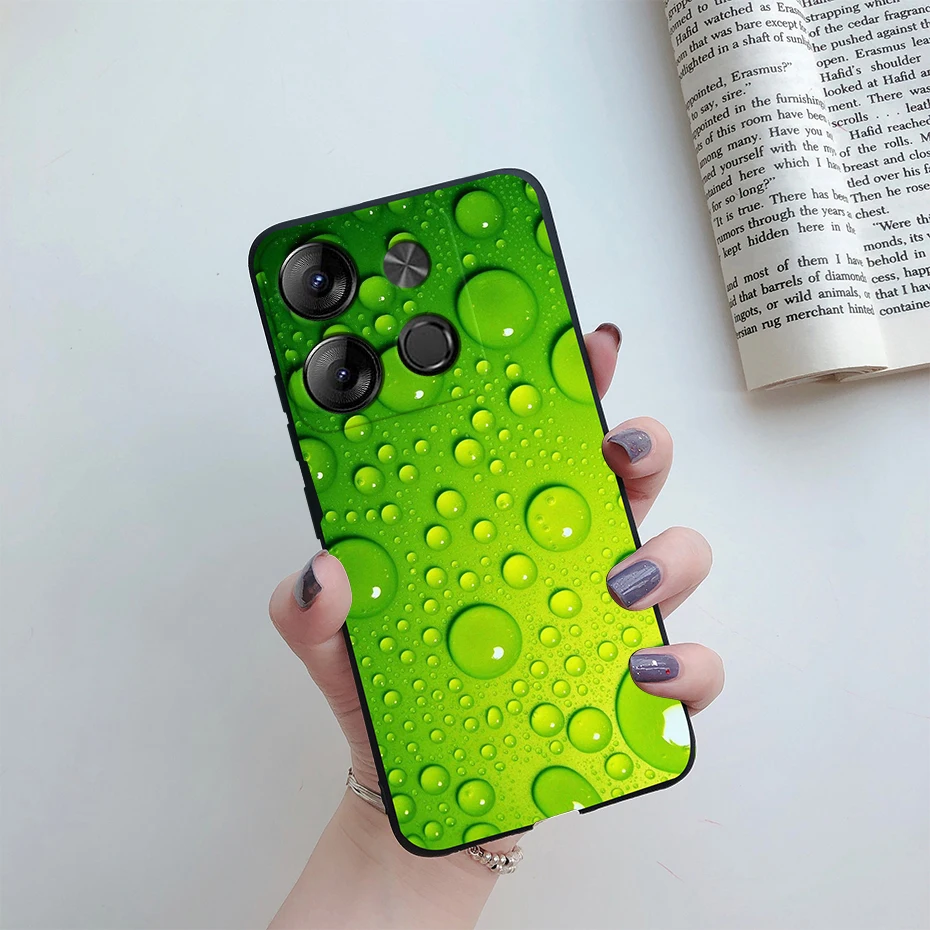 Funda de silicona TPU para Infinix Smart 7 X6515, carcasa trasera de 6,6 pulgadas, parachoques suave, para Infinix Smart 7 - imagen 2