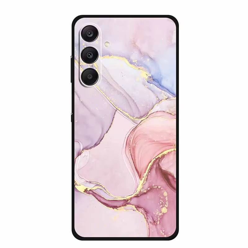 6,67 "para Samsung A56 5G fundas de lujo de mármol TPU suave Para funda trasera de silicona Para Samsung Galaxy A56 funda de teléfono Coque GalaxyA56 - imagen 3