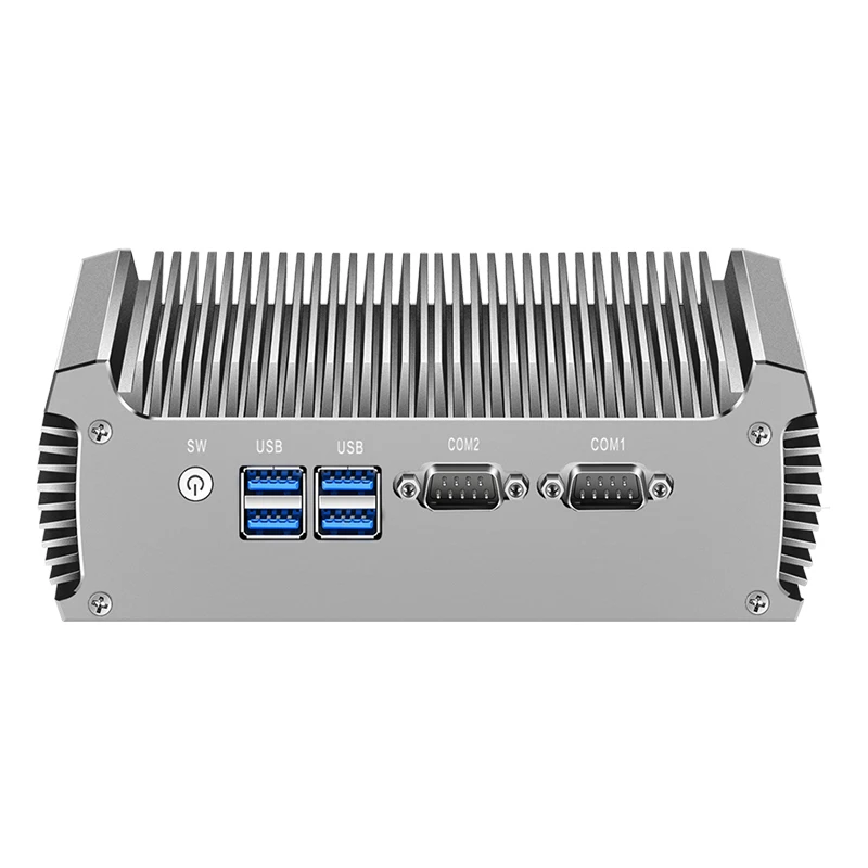 Inter Core i3 i5 i7 Mini PC industrial compatible con WiFi 3G/4G LTE Linux Pfsense ordenador con 2xLAN 2xRS232 4xUSB3.0 Windows10 Ready - imagen 2