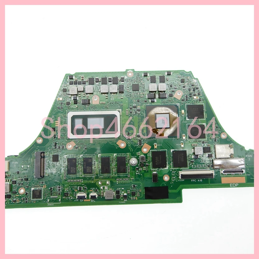 Placa base UX562FD i7-8565U CPU 8GB/12GB/16GB RAM GTX1050-V2G GPU para ASUS UX562F UX562FD Q536FD Q547 Q547FD placa base para ordenador portátil - imagen 4