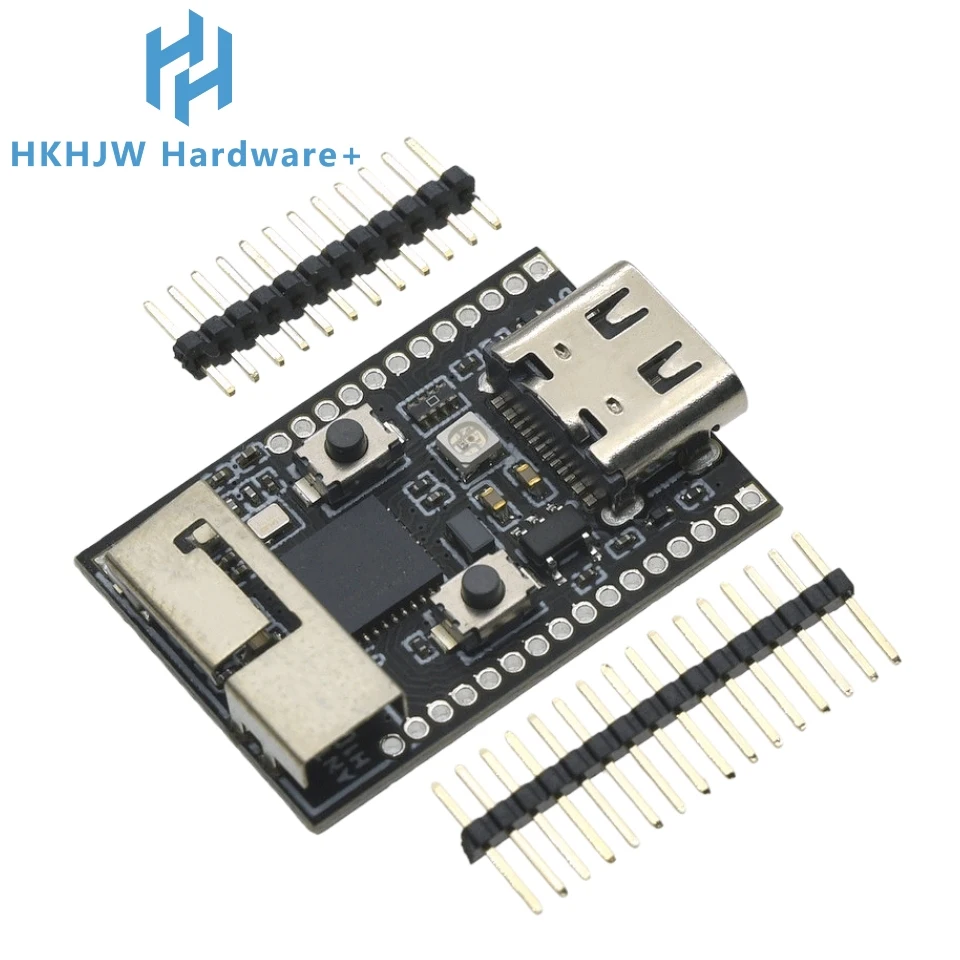 1 Uds ESP32-C6 Placa de desarrollo Wifi6 RISC-V módulo Wifi N4 BT de 32 bits con oscilador de cristal RGB LED 4MB FLASH USB