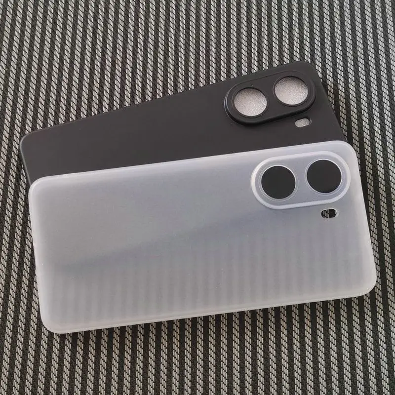 Funda para POCO X7 Pro Redmi Turbo4 TPU mate transparente delgada funda trasera de silicona suave para teléfono POCO X7Pro parachoques a prueba de golpes - imagen 4