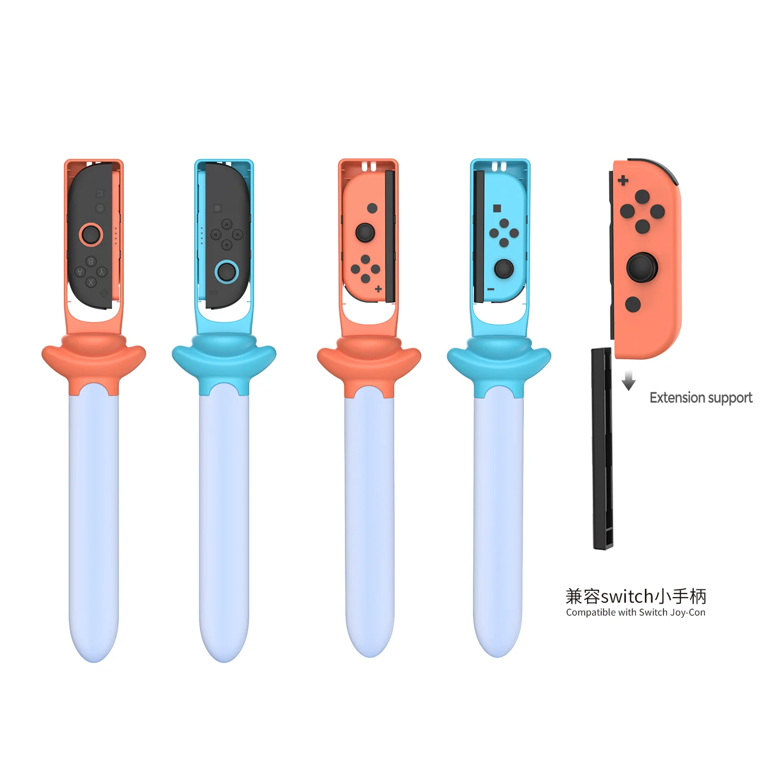 Espada LED TNS-5157 para Switch/OLED, accesorio de juego de espada Skyward, empuñadura de espada de juego para Switch/controlador OLED Joy Con - imagen 5