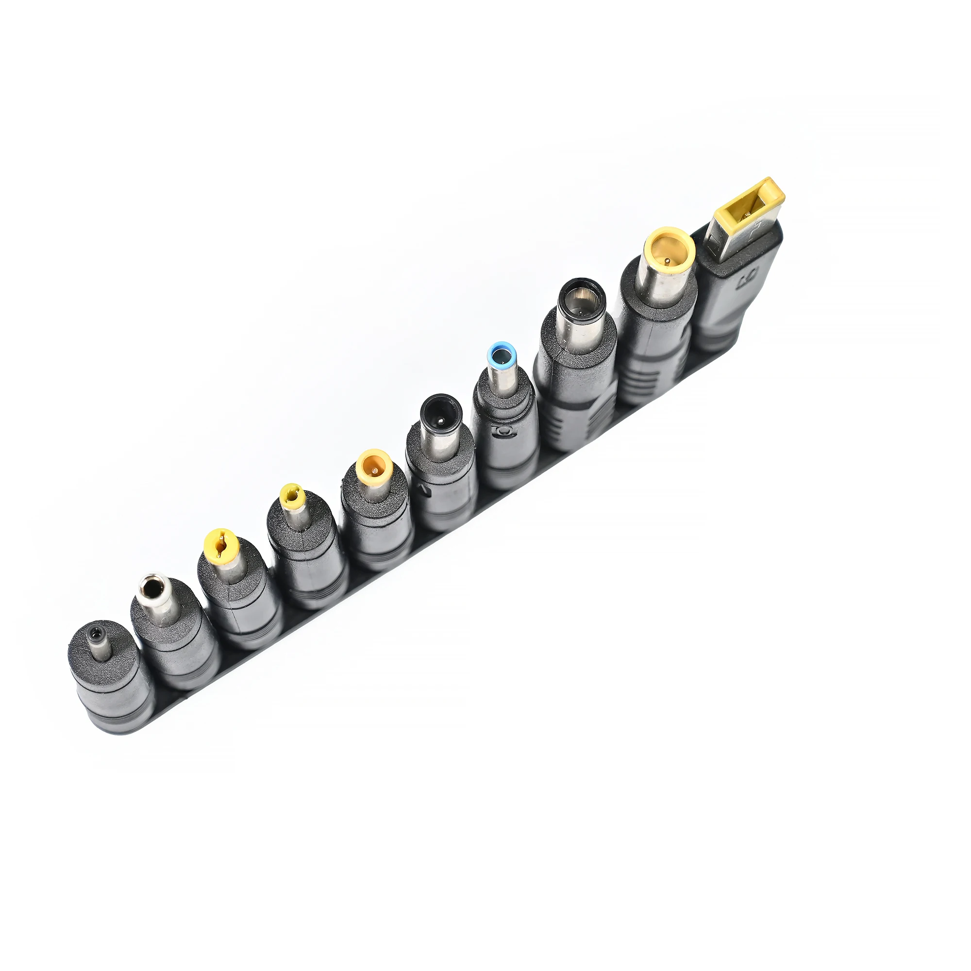 Adaptador de corriente Universal para Lenovo Thinkpad, kit de conectores de puntas para fuente de alimentación de ordenador portátil, juegos de enchufes, 2,1mm x 5,5 DC AC, 8-34 piezas - imagen 2