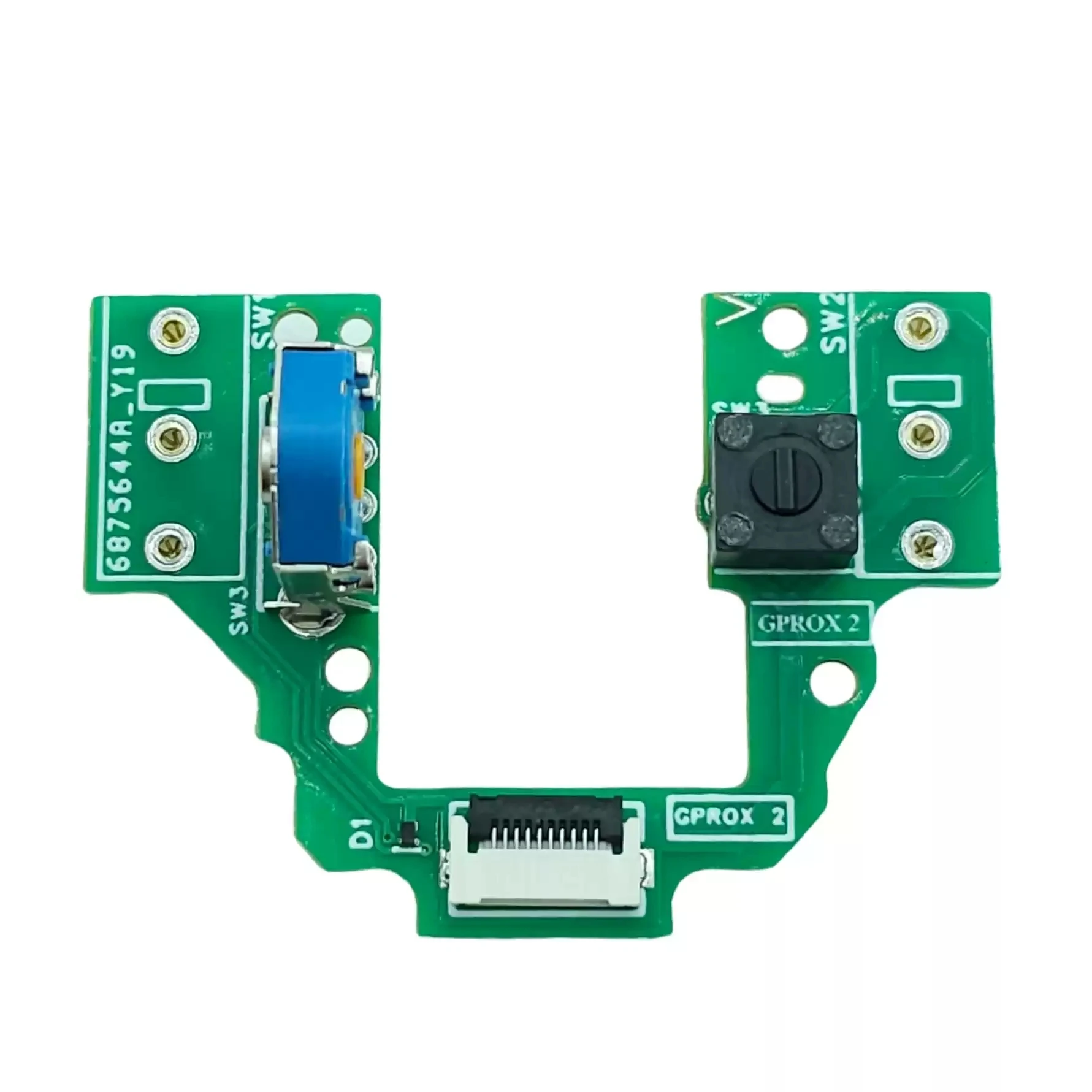 Componentes de reparación para ratón inalámbrico GPW3, instalación de la última placa de microinterruptor intercambiable en caliente G Pro X SuperLight 2 - imagen 2