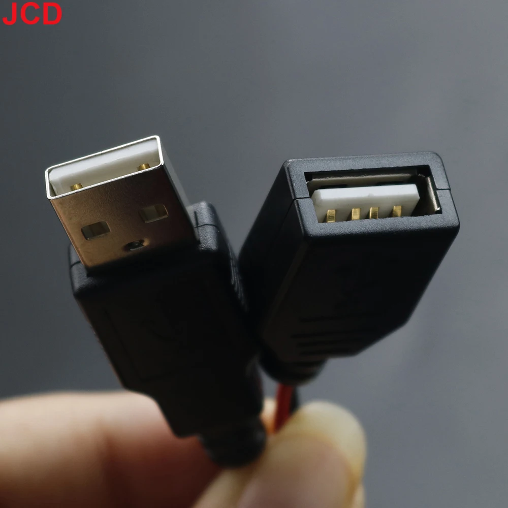 JCD 1 pieza USB a 4MM Cable de prueba de conector Banana USB macho/hembra a Cable de conexión de cabeza de Banana un Cable de carga hembra - imagen 5