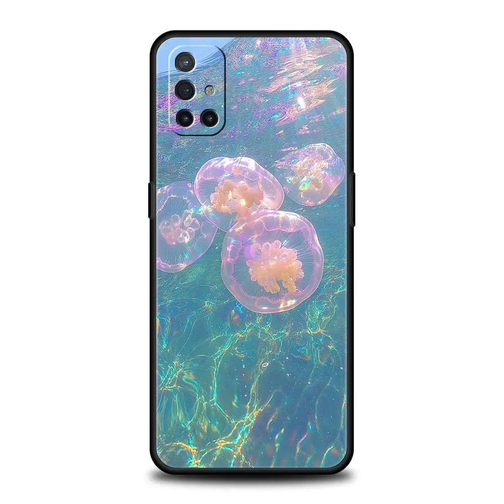 Funda de teléfono oceánica de medusas rosas para OnePlus 15 13 12 11 10 9 8 13T 10T 7T Pro 13R 12R 9RT 8T Nord 4 2T CE 2 3 5G Lite - imagen 4