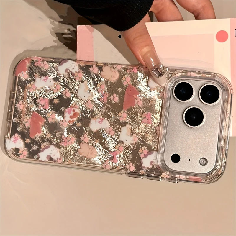 Funda de teléfono con diseño de vórtice de conejo y flores para iPhone 17 Pro Max 11 12 13 14 15 16 Pro 17 Air XS XR X 7 8 Plus, funda de silicona - imagen 5