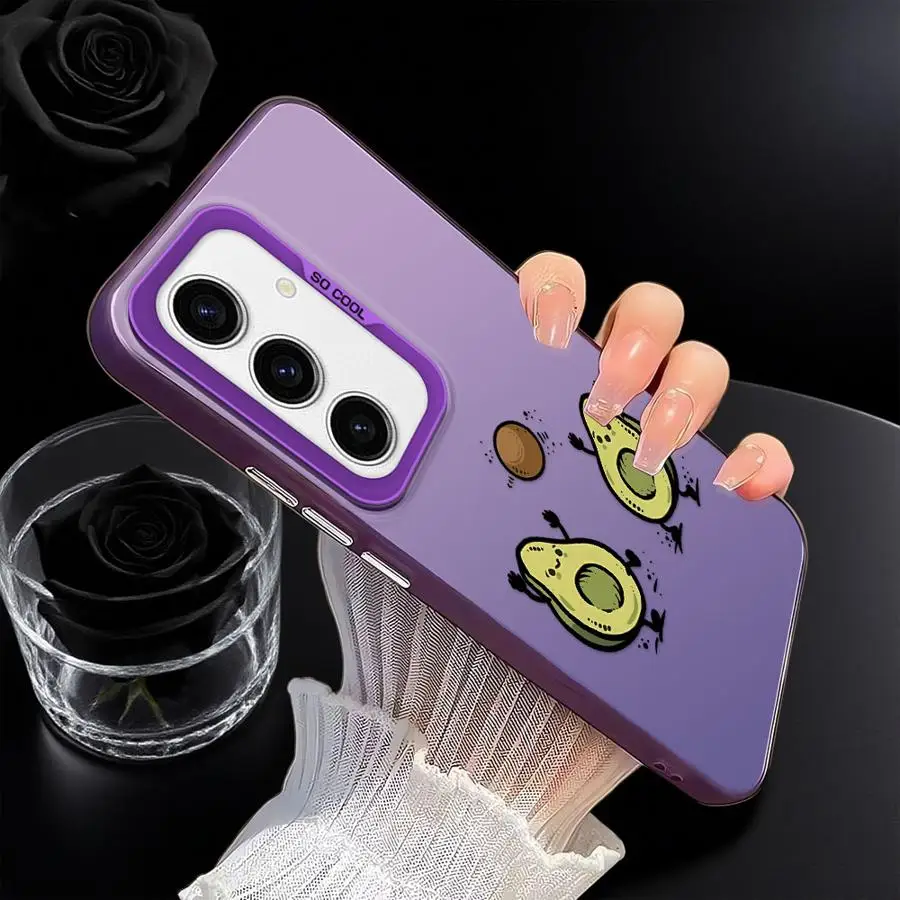 Funda divertida de aguacate para Samsung Galaxy A33 A34 A73 A22 A52 A26 A36 A25 A53 A24 A32 A23 - imagen 2