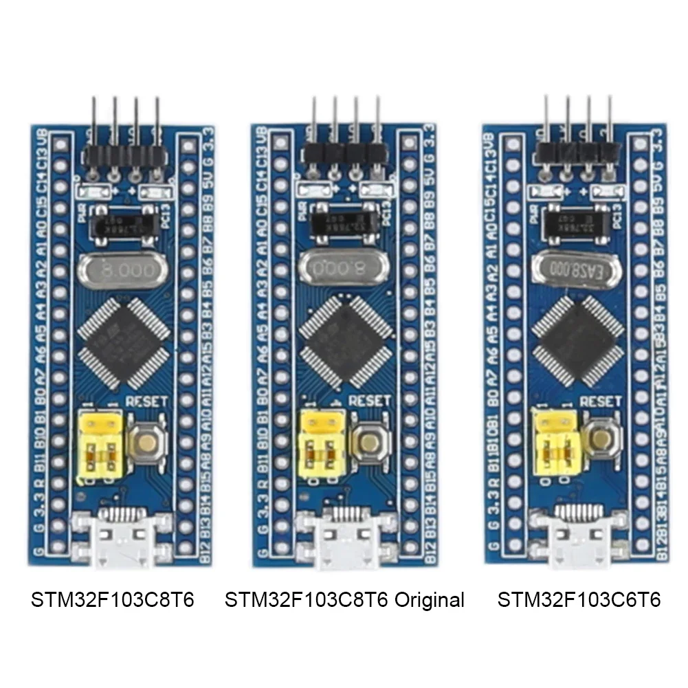 Módulo de placa de desarrollo de microcontrolador ARM STM32, 1-3 piezas, STM32F103C8T6/C6T6, 72MHz, para Arduino - imagen 4