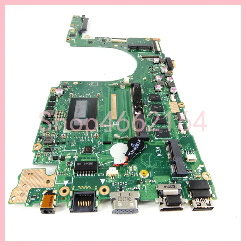 PU401LA con i3 i5 i7-4th Gen CPU 4GB-RAM placa base para ASUS PU401 PU401L E401LA PU401LAC PRO401LA placa base para ordenador portátil probada OK - imagen 4