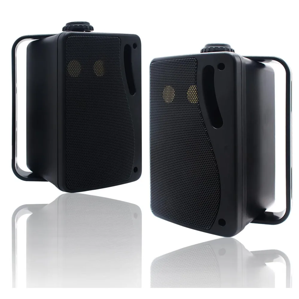 Herdio-altavoz pasivo para exteriores, 3,5 pulgadas, con cable, resistente al agua, 200W, 3 vías, montaje en pared montable Premium, para Patio, barco marino - imagen 2