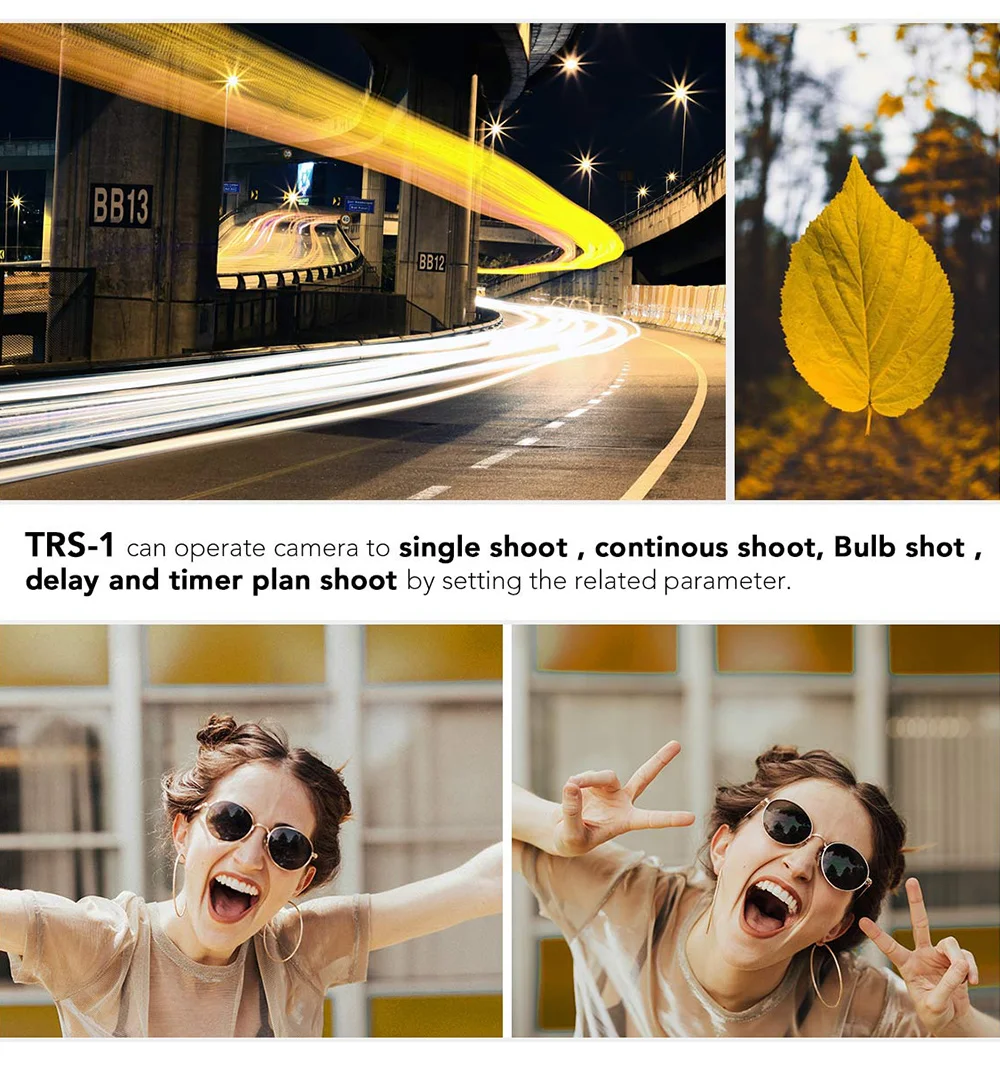 AODELAN temporizador de intervalo de lapso de tiempo mando con Control remoto para Canon Nikon Sony Panasonic Olympus Fijifilm Contax - imagen 3