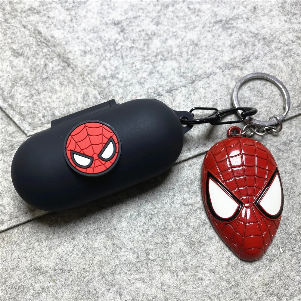 MINISO Marvel-funda para auriculares Sony WF-C500/WF-C700N/WF-C510, caja de carga de silicona, funda protectora con llavero - imagen 5