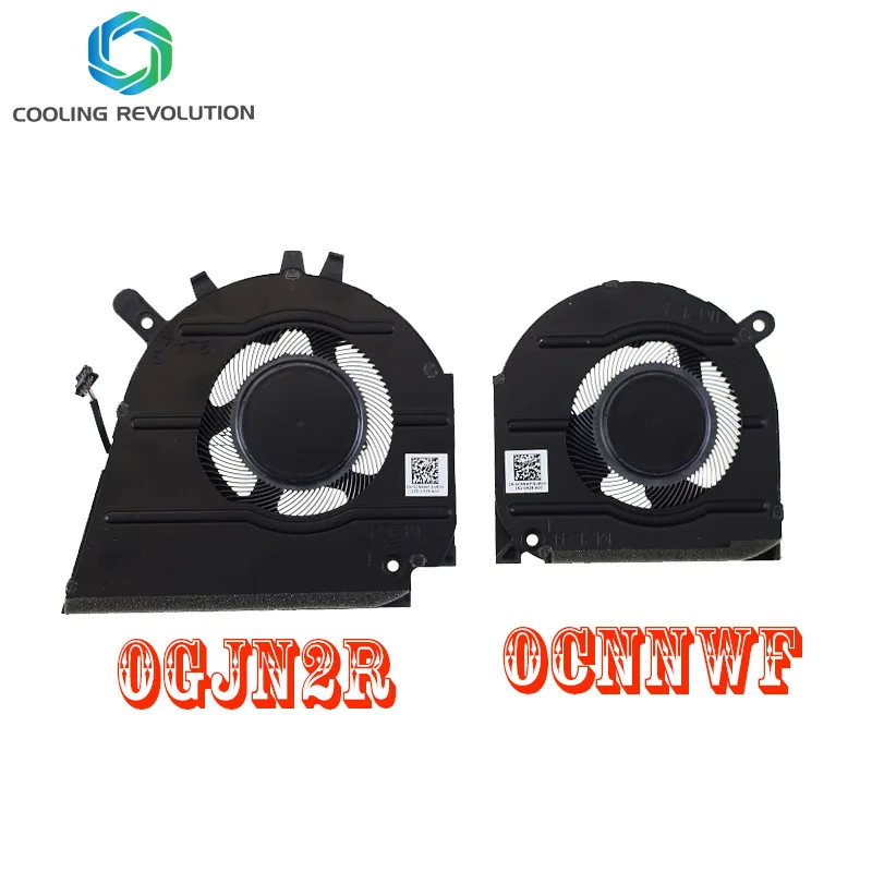 Ventilador de refrigeración de GPU para ordenador portátil, EG50050S1-CI20-S9A, DC5V, 4 pines, para Dell Inspiron 15 Plus 7510 2021 0GJN2R 0CNNWF