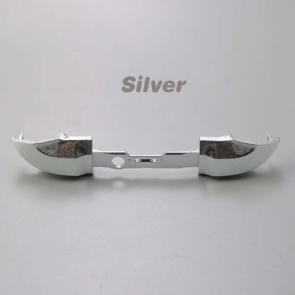 1 Juego para Xbox Series X/S RB LB botón de disparo de parachoques plantación cromada L R botón llave Gamepad controlador accesorios de repuesto - imagen 5