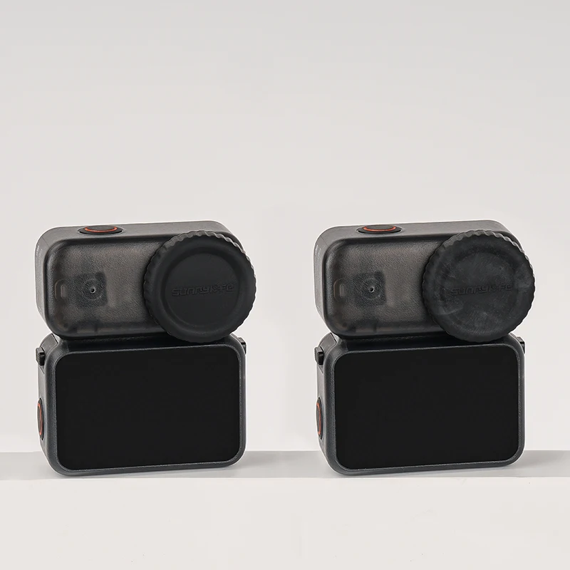Para DJI Osmo Nano tapa de lente de silicona suave cubierta protectora a prueba de caídas accesorios para cámaras deportivas - imagen 3