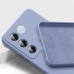 Vivo T2 Funda Silicona Líquida – Carcasa Suave Antirayaduras