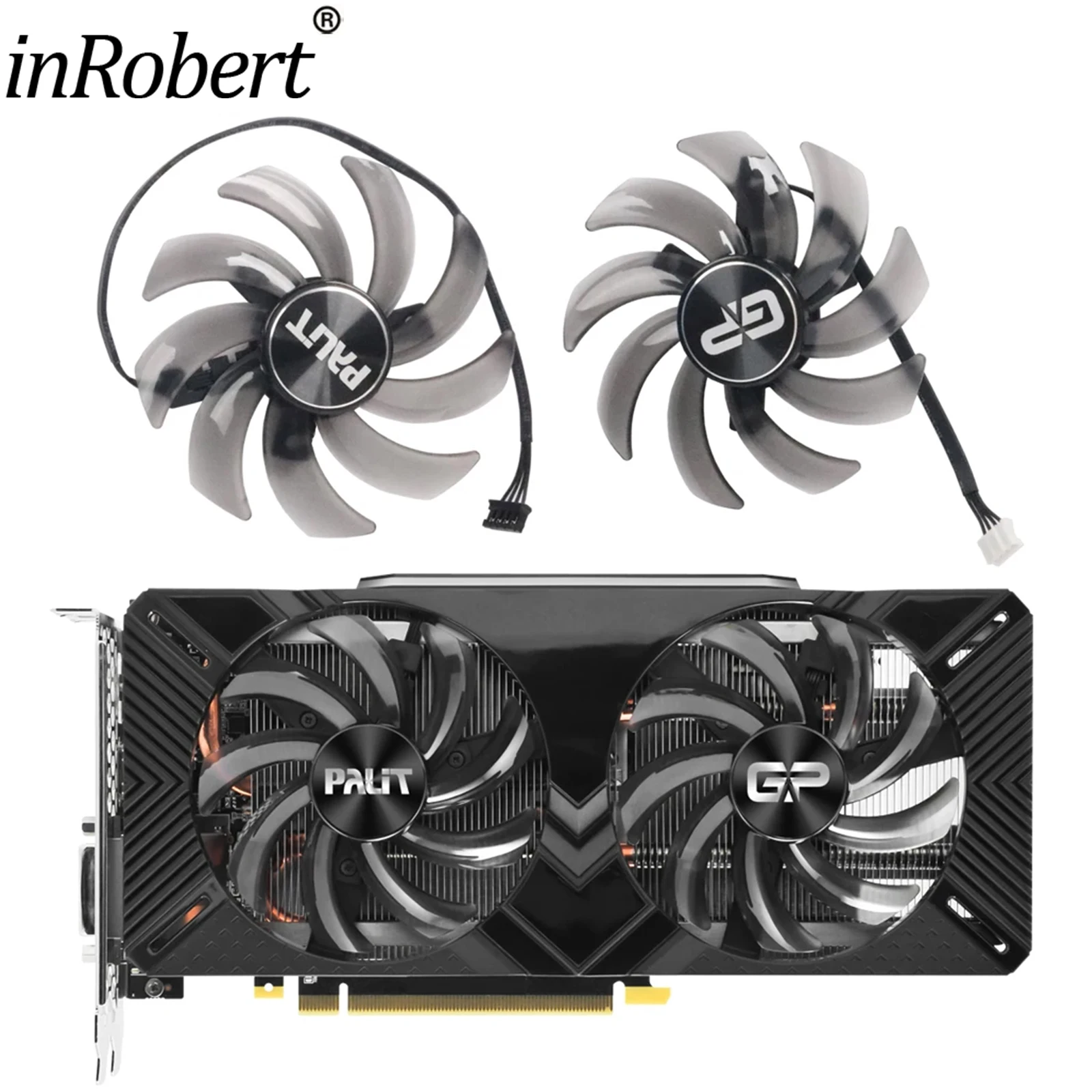 Reemplazo de ventilador enfriador GA91S2U de 85mm para PALiT PNY GTX 1660 TI Super RTX 2060 2070 RTX2060 refrigeración de tarjeta de vídeo gráfica Dual