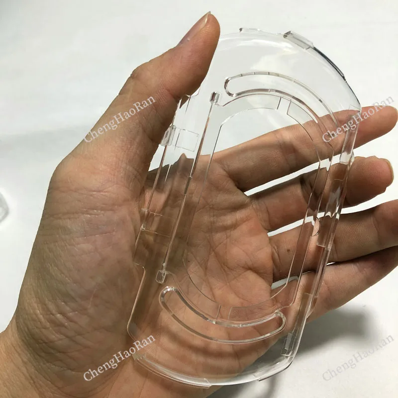 ChengHaoRan-carcasa de cristal de plástico para PSPGO, funda protectora de cristal transparente, 1 unidad - imagen 4