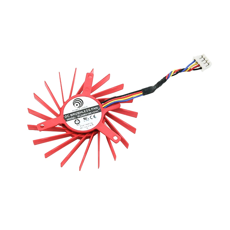 New Original 60MM PLD06010B12HH DC 12V 0.40AMP For AMD FirePRO W7000 V5800 5900 7800 7900 Graphics Card Cooling Fan - imagen 2